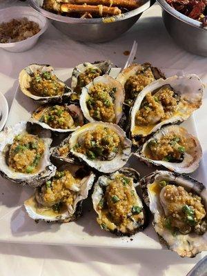 Grilled Oysters