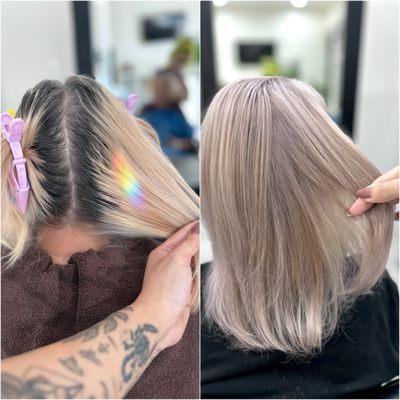 Bleach Retouch + All over Toner