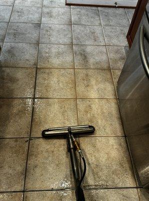 Tile and grout cleaning