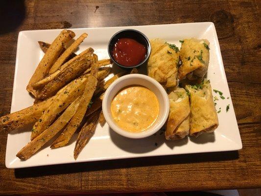 Ruben rolls and fries to die for!