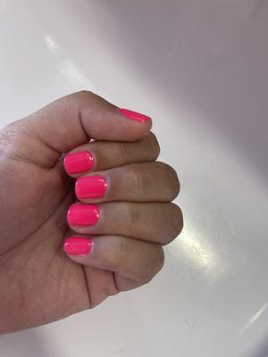 Gel manicure