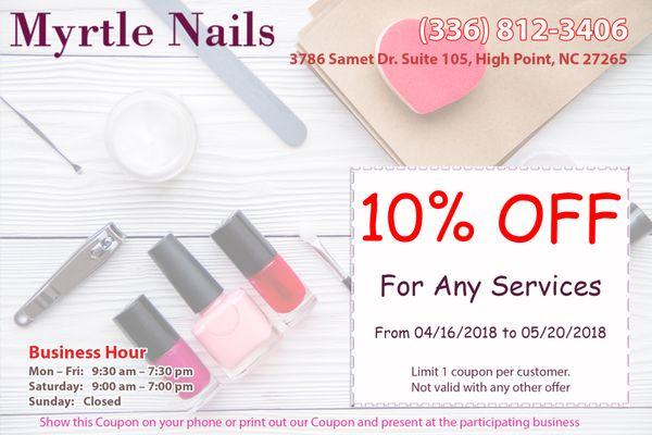 Special from Myrtle Nails