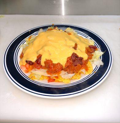 Taco Salad ( Nacho Cheese or American Cheese)