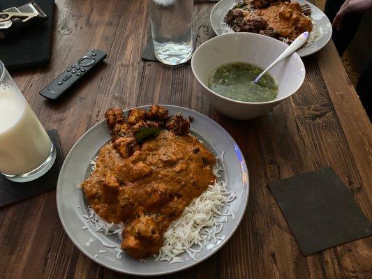 Trying a bunch of things: Tikka Masala, Gully, & Cilantro Lemon Soup