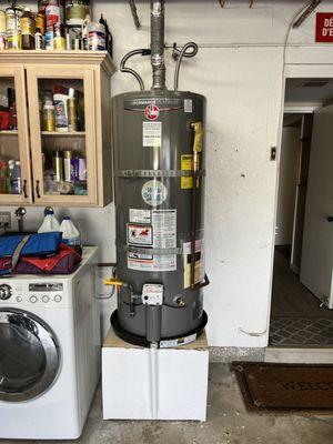 50 gallon water heater replacement.