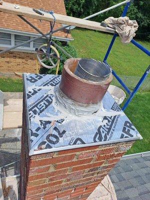 Chimney rebuild