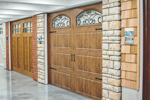 Our Elmwood Park, NJ showroom is the largest residential garage door showroom in the region.