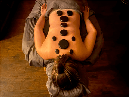 Wouldn't a relaxing hot stone massage be perfect right now?