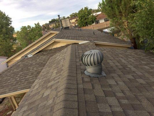 New Composite Shingle Roof in Albuquerque by DesignCo Construction. " Quality is Our Standard ". 
DesignCoConstruction.com