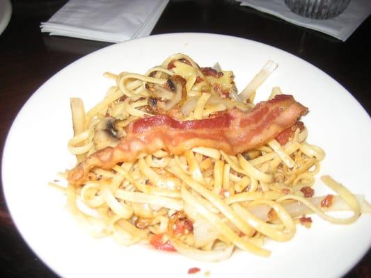 Bacon Pasta. Yum!