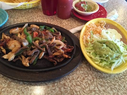 Texas fajitas