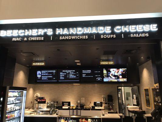 Beecher cheese stand Salt Lake City airport