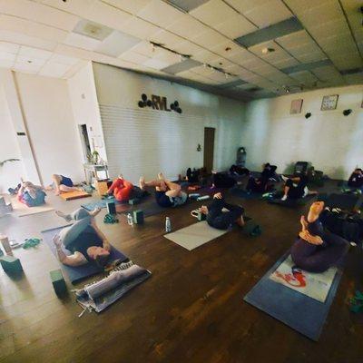 Yoga collective Thursdays at 6:30pm