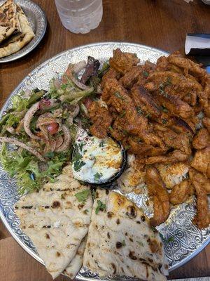 Chicken Shawarma Plate