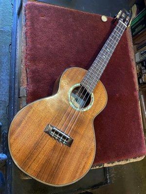 Herron Guitars baritone ukulele at Jensen Guitar and Music