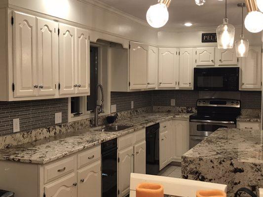 Kitchen remodel.