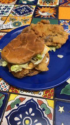 Milanesa burger! It's a must have! Not on the menu, but ask for it an they will make from scratch.