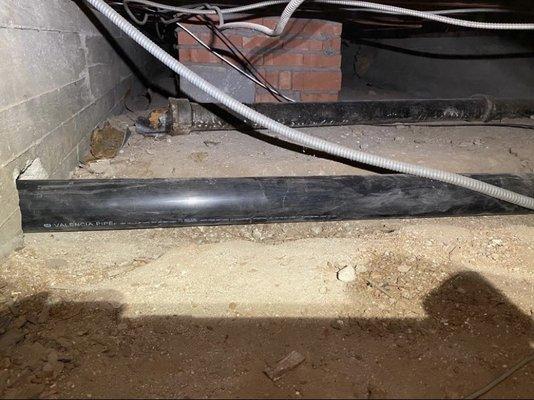 Drain repipe