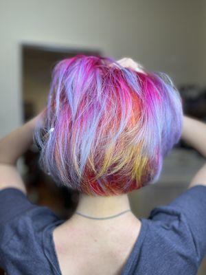 Unicorn hair