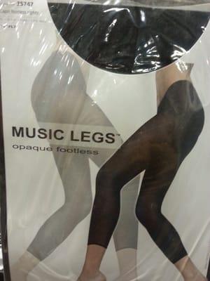 Can't decide what to be? How about, music legs?