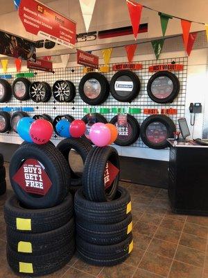 Big O Tires Kearney Store Interior