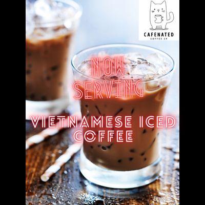 New Vietnamese Iced Coffee!