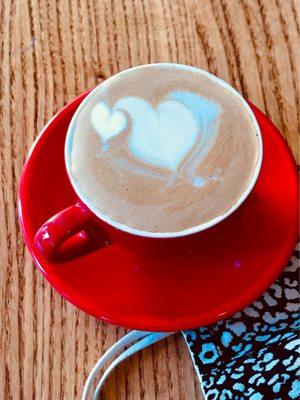 Triple Heart Cappuccino