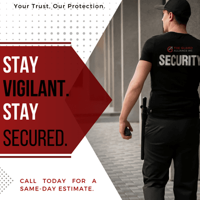 Stay vigilant, stay secured. Call today for a same-day estimate.