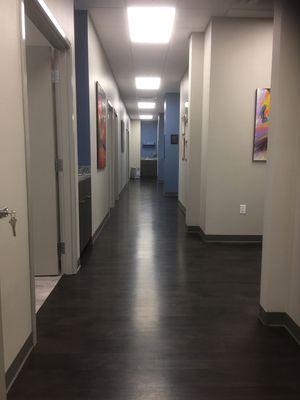 Patient Area - Corridor to Exam Rooms