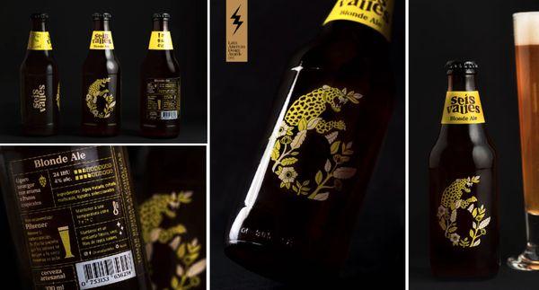 Seis Valles Brewery: strategy, visual identity, packaging, illustrations, art direction.