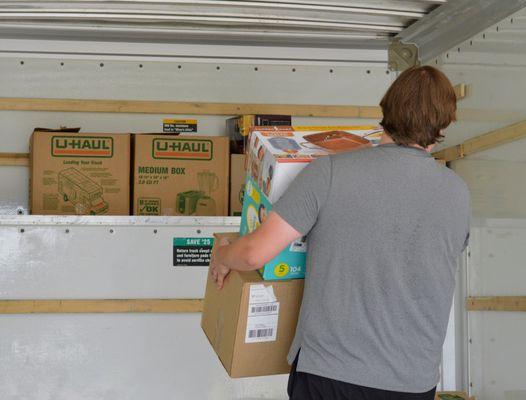 Skip the Tetris. Our college movers are skilled and experienced in packing moving trucks so you can get on your way.