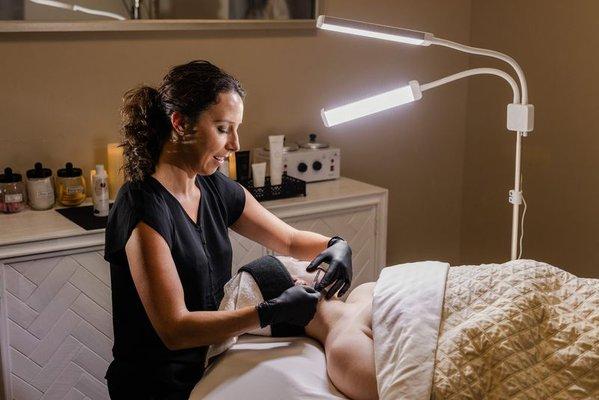 Dermaplaning services available as a facial, or an add on to other facial treatment services.