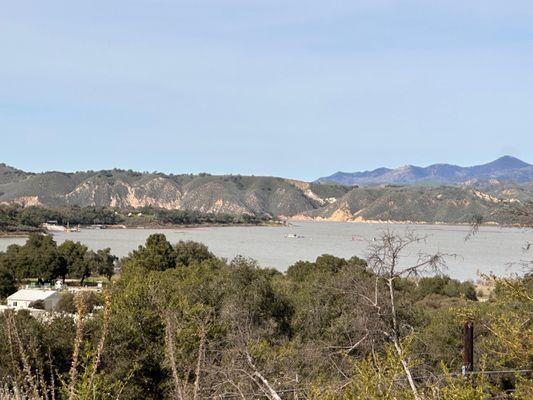 Lake Cachuma full after 2022 winter storms