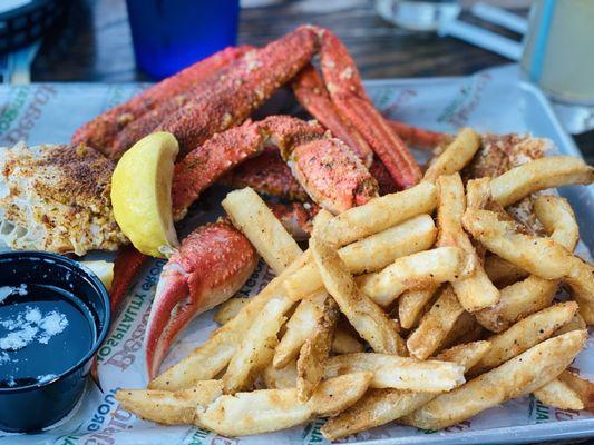 1.5 pound crab legs grilled