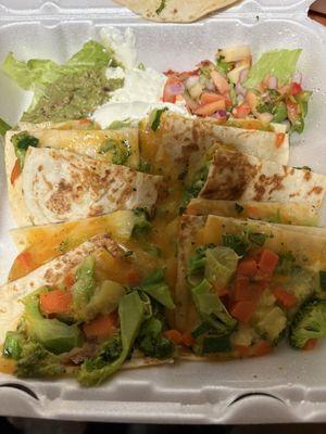 Vegetarian Quesadilla ?