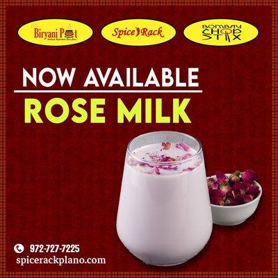 Sharing the joy of taste in our rose milk is vital for the most valuable people in your life.