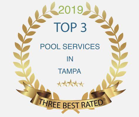 Thank you Tampa! We will continue to provide exceptional service and value to all of your pools.