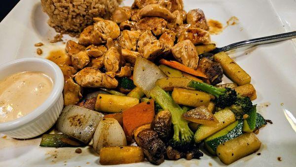 Chicken hibachi