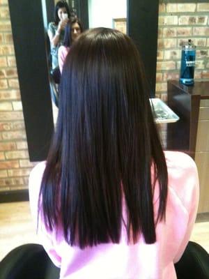 After Keratin Treatment