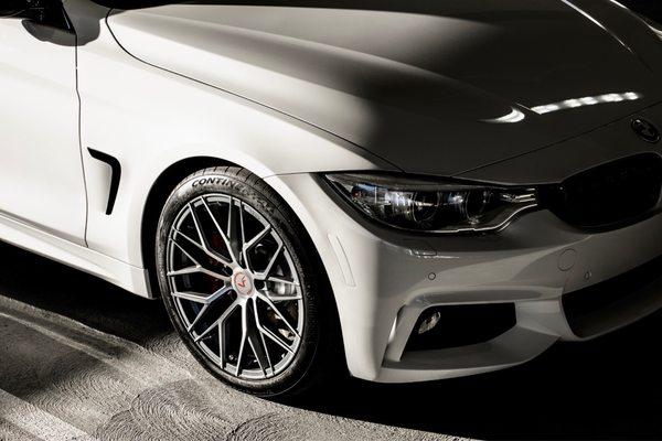 Continental Extreme Contact Sport installed on brand new 19" custom forged wheels for my BMW 430i convertible at America's Tire