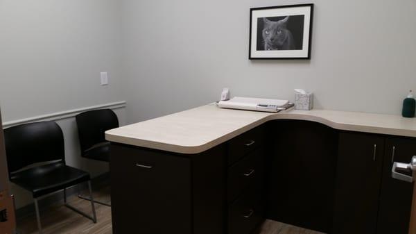 Cat exam room