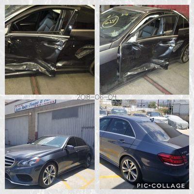 2014 Mercedes-Benz E350 Side Body Repair