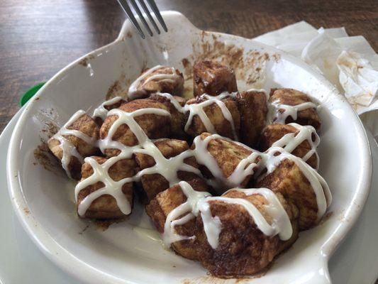 The new Cinnamon Swirl Breadstick Diabetes Waiting to Happen Dessert.  Man oh man.