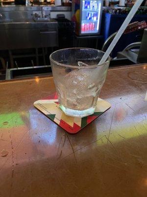 Empty drink