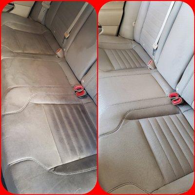 We use steam and high end carpet extractors to remove stains and dirt from your vehicles interior.