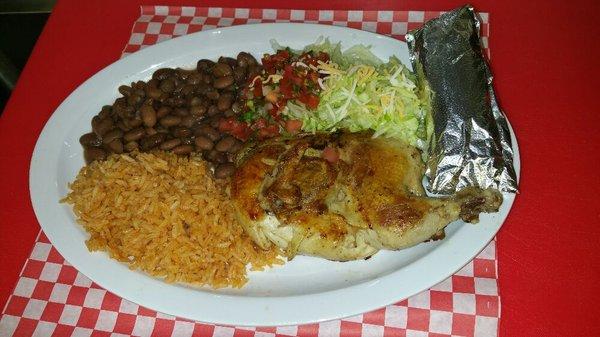 Really hungry try our "Pollo Asado"(grill chicken)yummm...