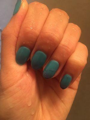 Perfect Match Mood Gel Polish ("Skies The Limit")