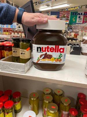 Giant jar Nutella