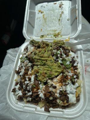 Carne asada fries