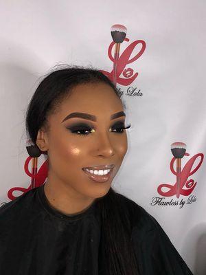 Flawlessbylola makeup.